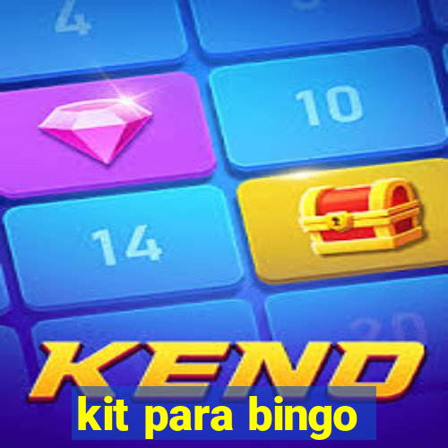 kit para bingo