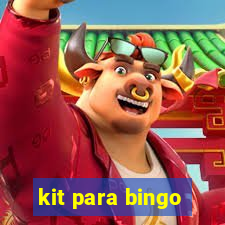 kit para bingo