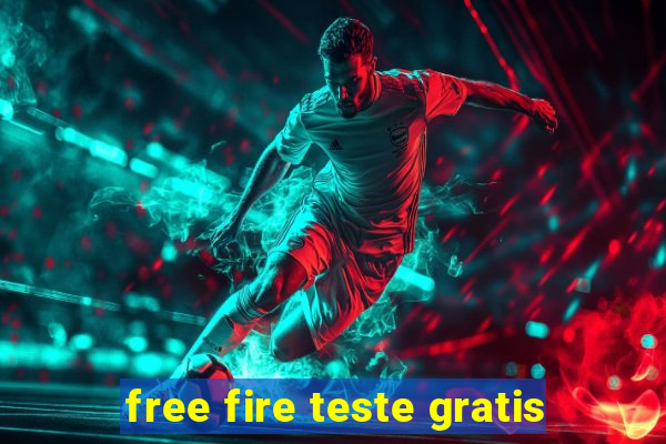 free fire teste gratis