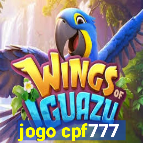 jogo cpf777