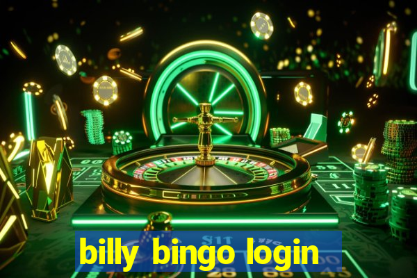 billy bingo login