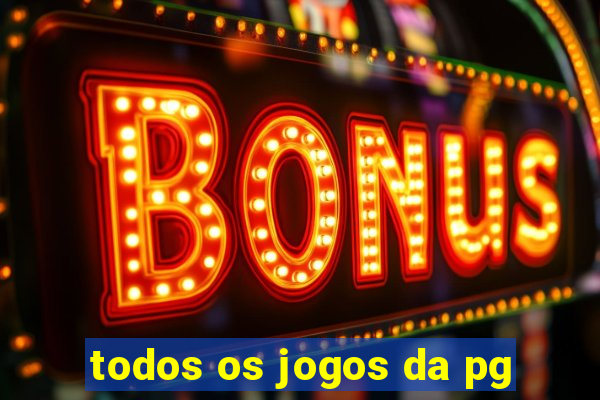 todos os jogos da pg