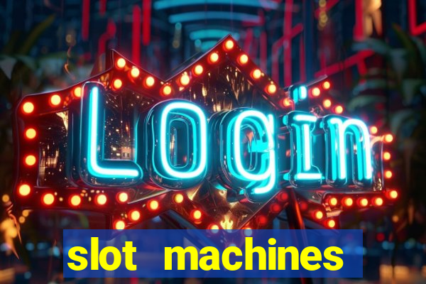 slot machines online casino