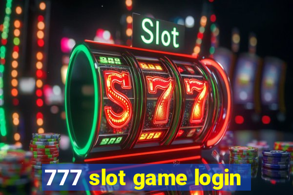 777 slot game login