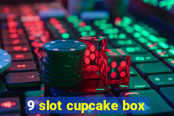 9 slot cupcake box