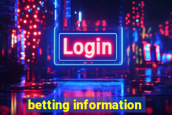 betting information