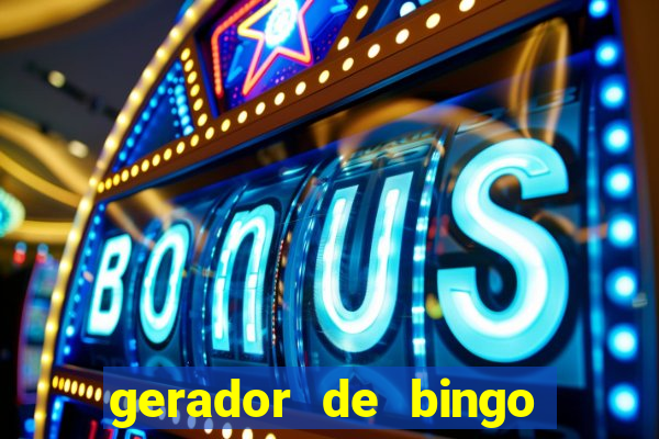 gerador de bingo de palavras