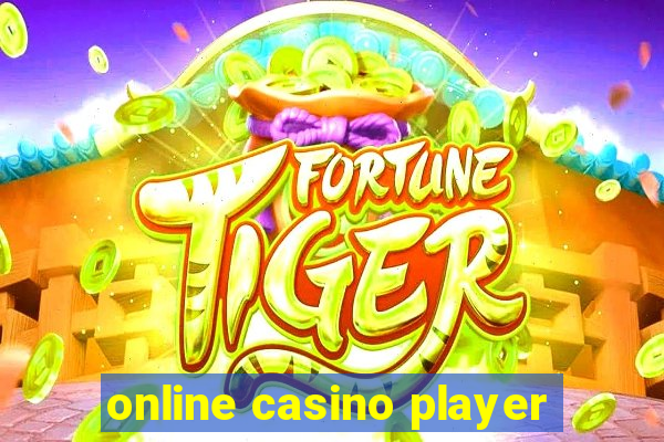 online casino player