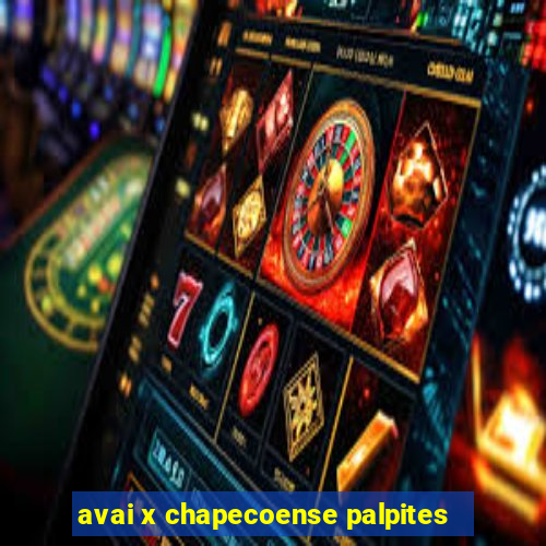 avai x chapecoense palpites