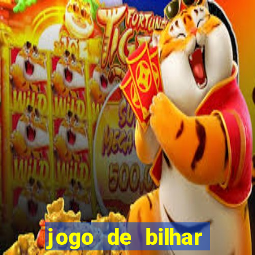 jogo de bilhar valendo dinheiro