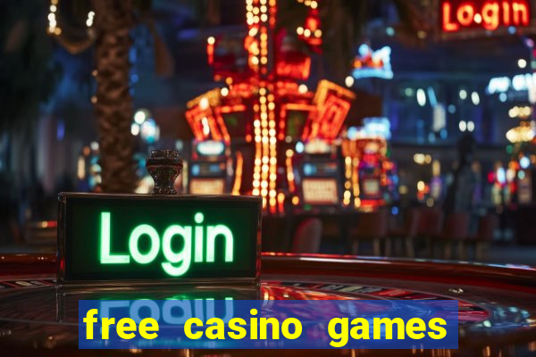 free casino games slots machines