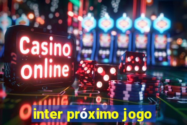 inter próximo jogo