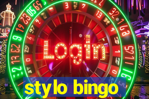 stylo bingo