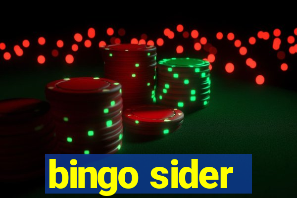 bingo sider