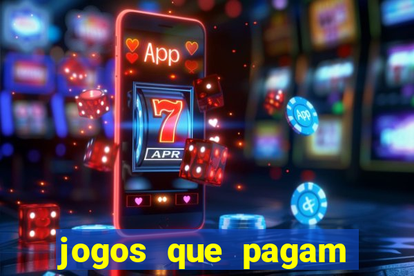 jogos que pagam pix de verdade