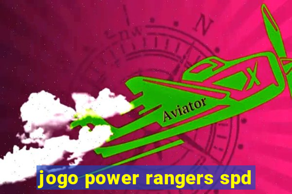 jogo power rangers spd