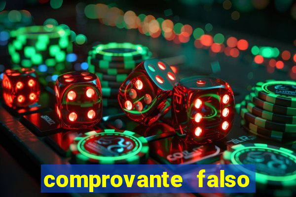 comprovante falso de 50 reais