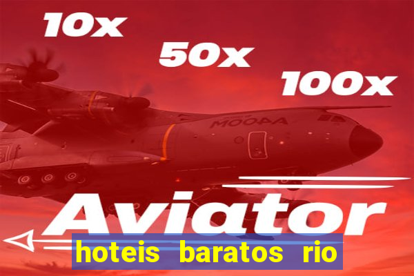 hoteis baratos rio de janeiro