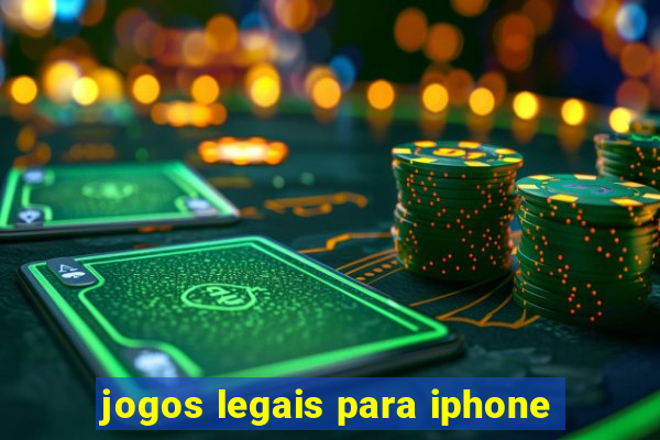 jogos legais para iphone