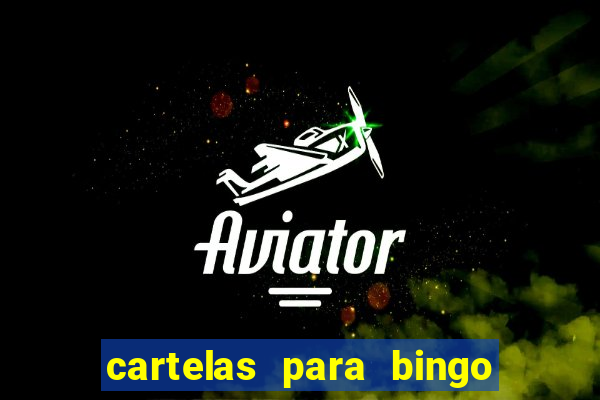 cartelas para bingo da multiplica??o