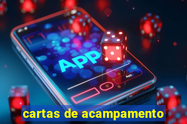 cartas de acampamento