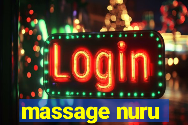 massage nuru