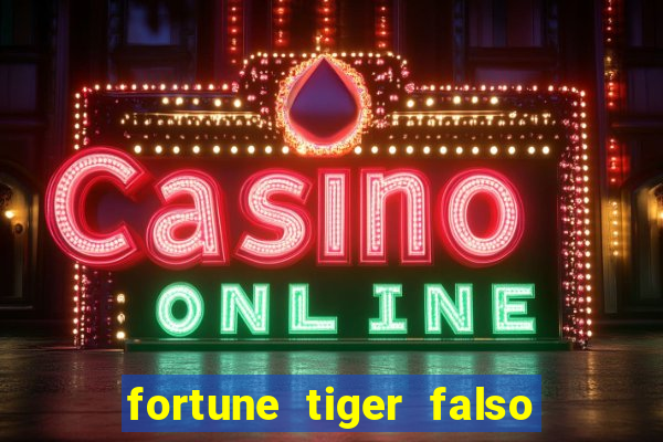 fortune tiger falso para brincar