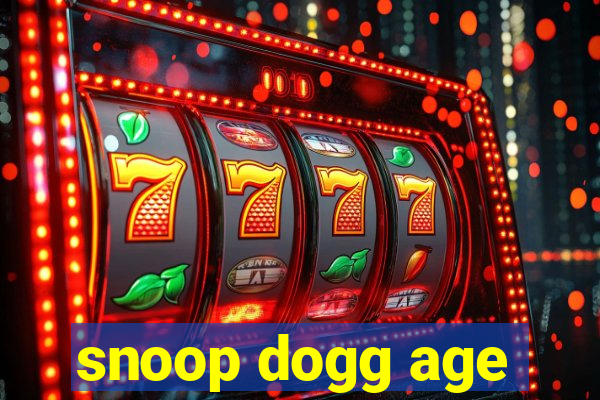 snoop dogg age