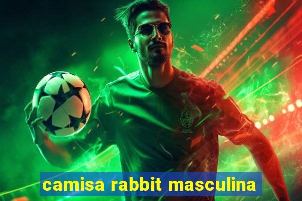 camisa rabbit masculina