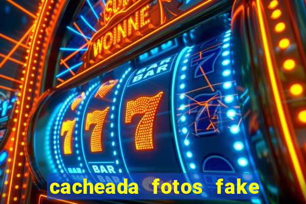 cacheada fotos fake no espelho