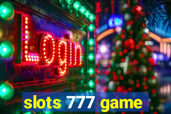 slots 777 game