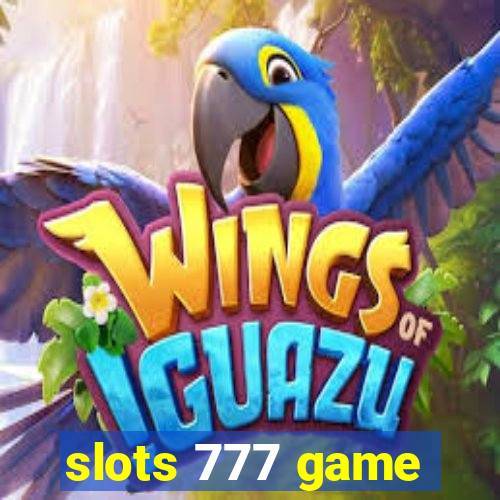 slots 777 game