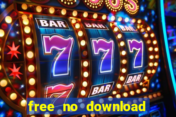 free no download slot games