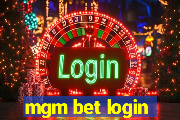 mgm bet login