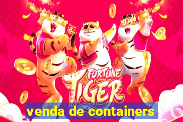 venda de containers