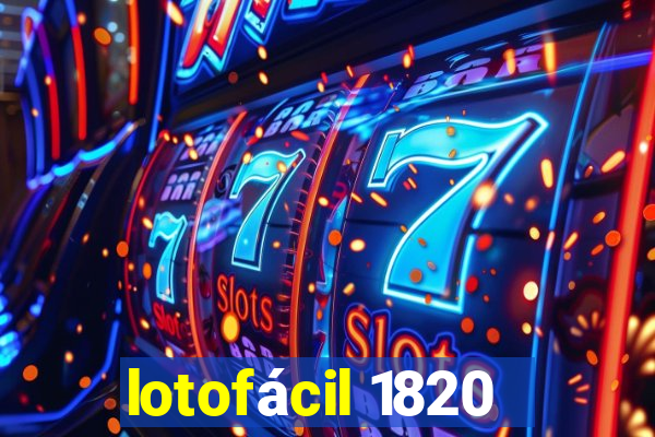 lotofácil 1820