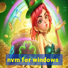 nvm for windows