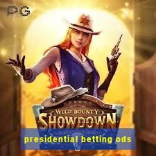 presidential betting ods