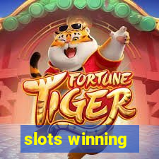 slots winning