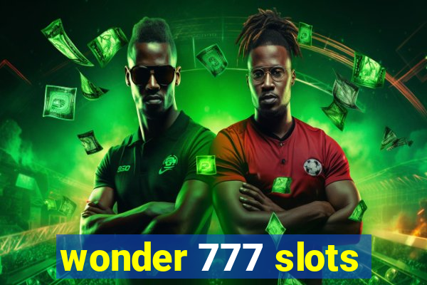 wonder 777 slots