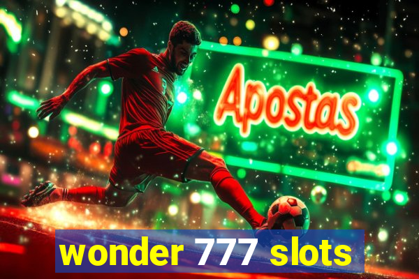 wonder 777 slots