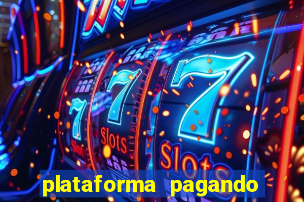 plataforma pagando bonus no cadastro