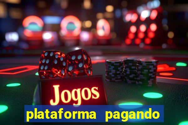 plataforma pagando bonus no cadastro