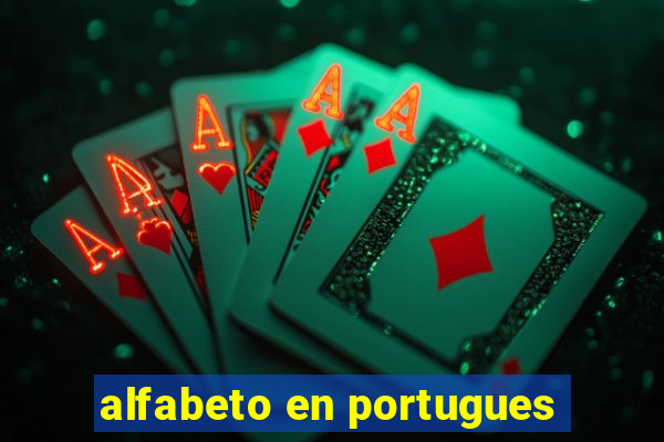 alfabeto en portugues