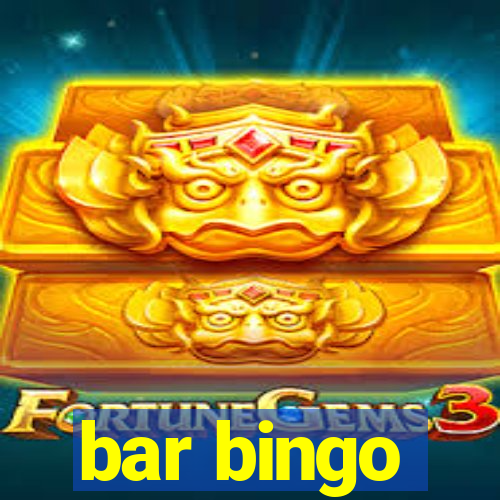 bar bingo