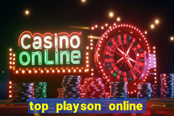 top playson online slot sites