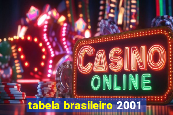 tabela brasileiro 2001