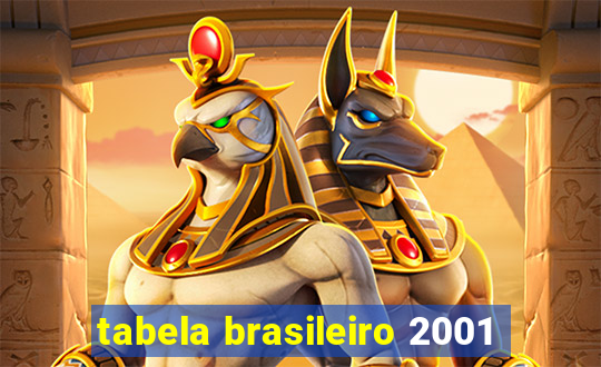 tabela brasileiro 2001