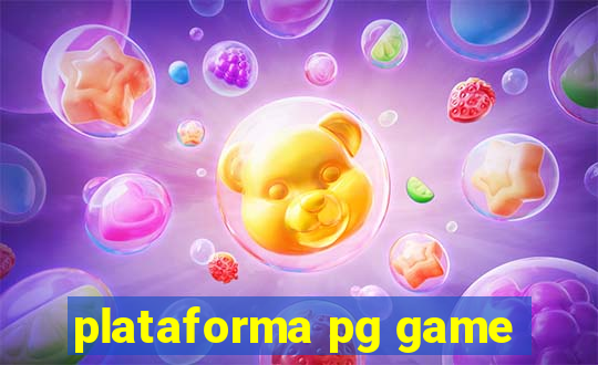 plataforma pg game