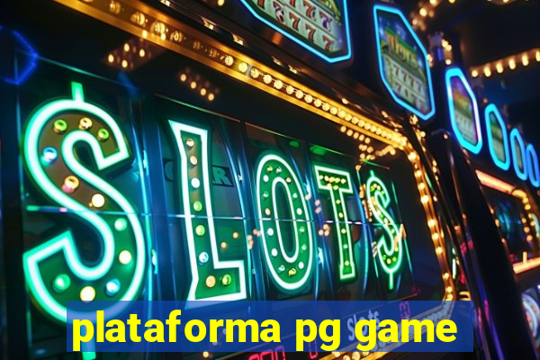 plataforma pg game